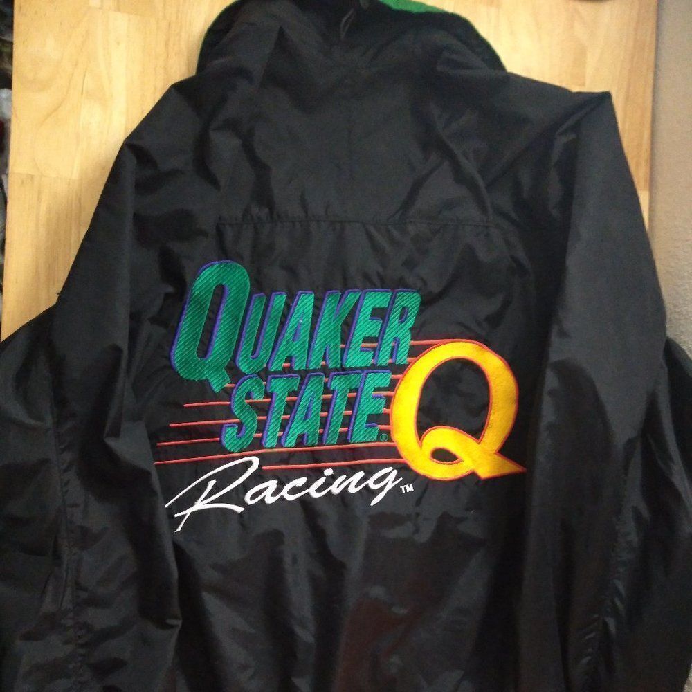 Vintage Quaker State Racing Jacket Coat